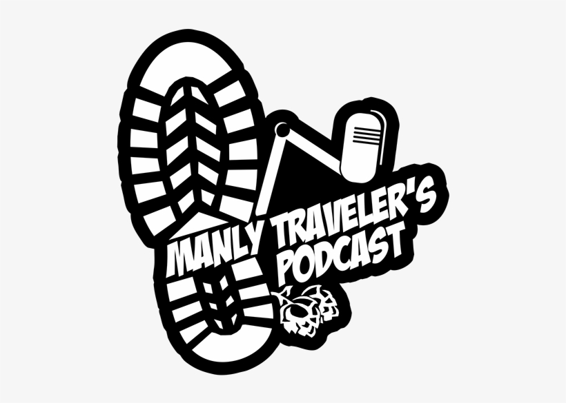 Manly Traveler's Podcast Logo, transparent png