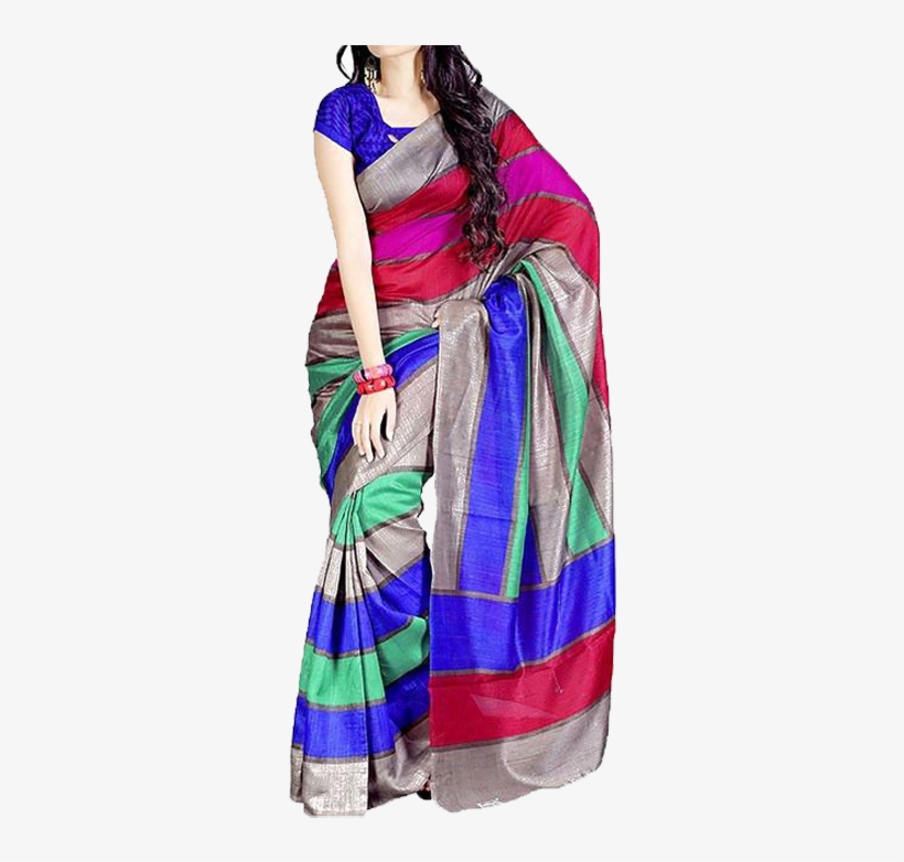 D&j International Silk Saree Material - Bangalore Silk Sarees With Price, transparent png