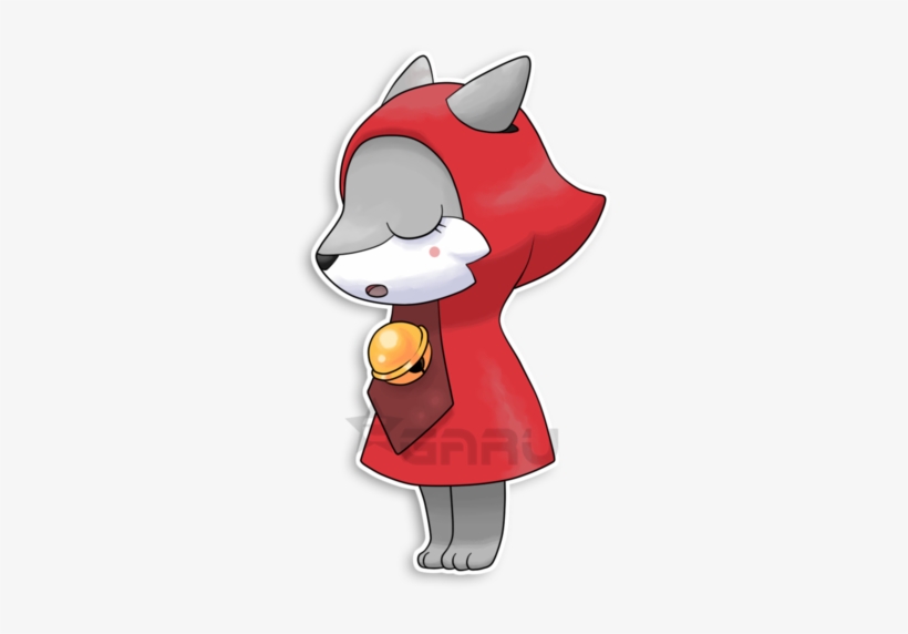 Looks Like Wolf Ate Red Riding Hood Girl And All Piroskies - Big Bad Wolf Fakemon, transparent png