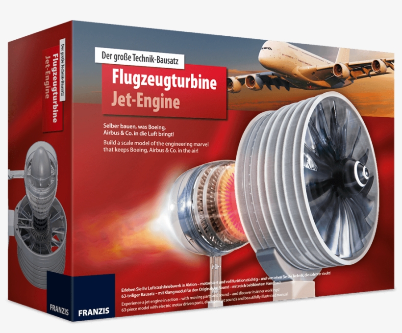 Jet-engine Technical Kit - Bausatz Turbine, transparent png