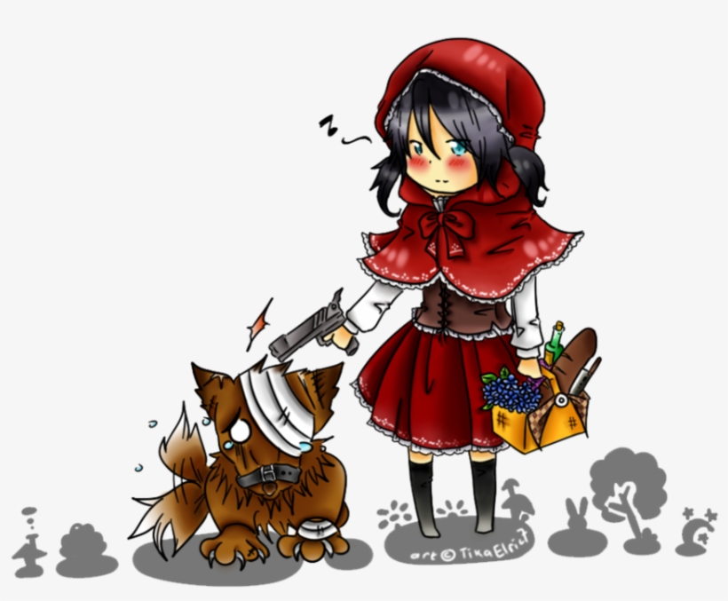 Id Little Red Riding Hood By Chacharymatika7-d4kooja - Cartoon, transparent png