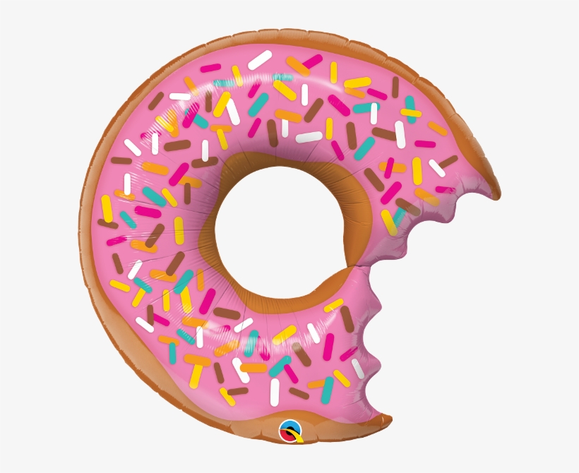 Shape Bit Sprinkles Helium Balloon Balloons - Donut Balloon, transparent png