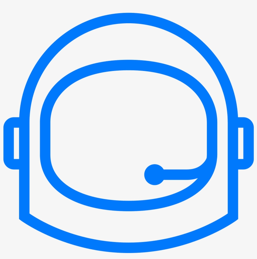Astronaut Clipart Mask - Space Helmet Clipart, transparent png