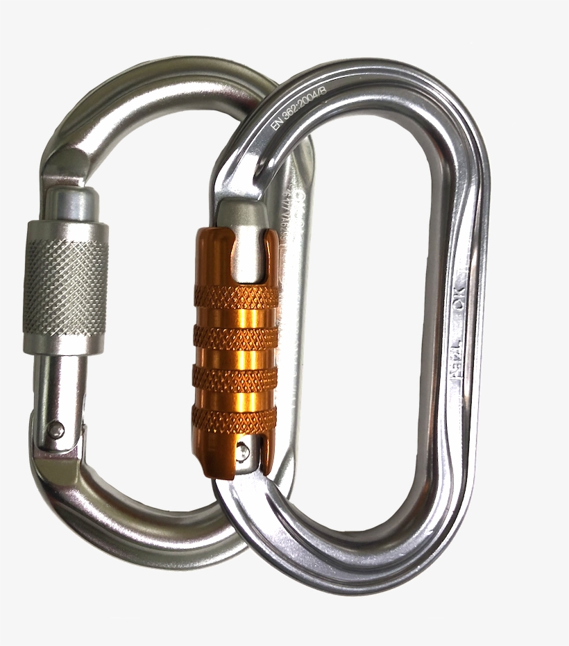 Petzl Ok Carabiners - Carabiner, transparent png