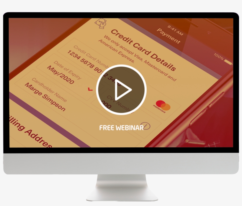 Payments Webinar - Computer Monitor, transparent png