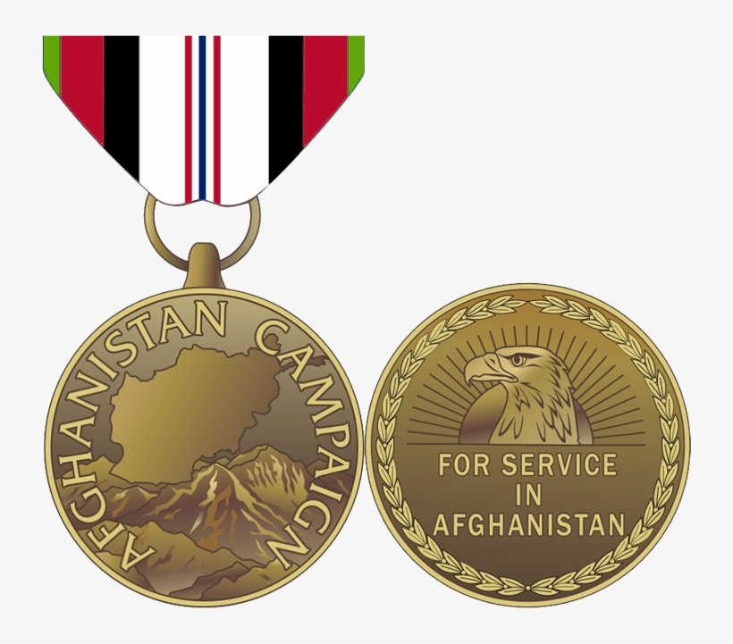 Afghanistan Campaign Medal - Us Afghanistan Campaign Service Medal, transparent png