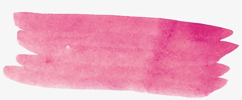 Watercolor Painting Ink Brush Paintbrush - Pink Paint Brush Png, transparent png