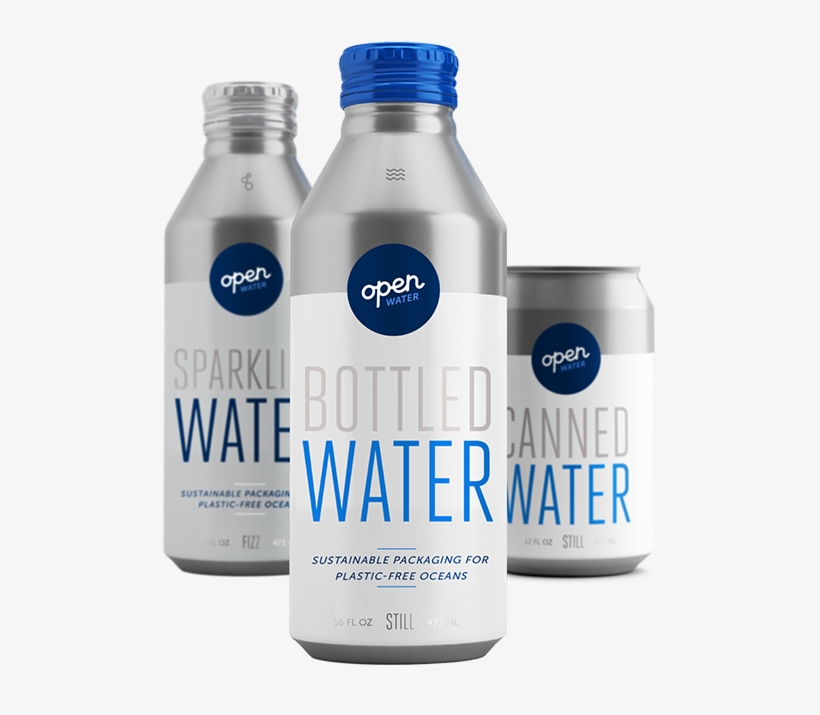 Bottled And Canned Water In Aluminum - Green Sheep Water, transparent png