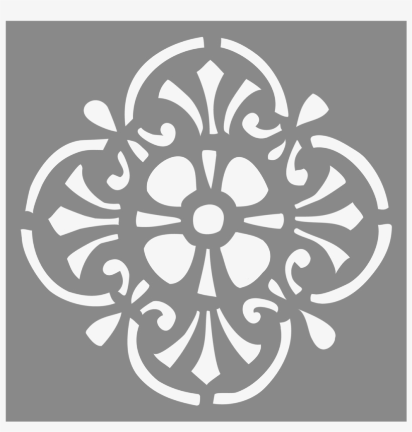 Stencil Morocco Mandala - Jvm Garden Court By Jvm Spaces, transparent png