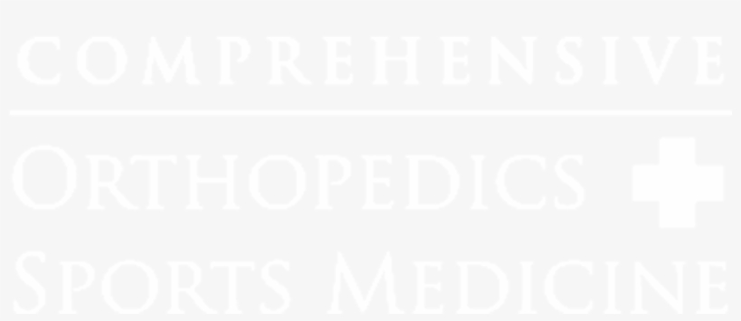 Comprehensive Orthopedics And Sports Medicine - Black-and-white, transparent png