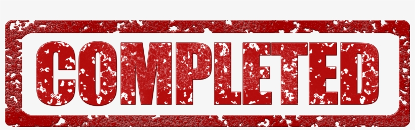 One Hundred Percent Complete Stamp 459227 - Completed Project, transparent png