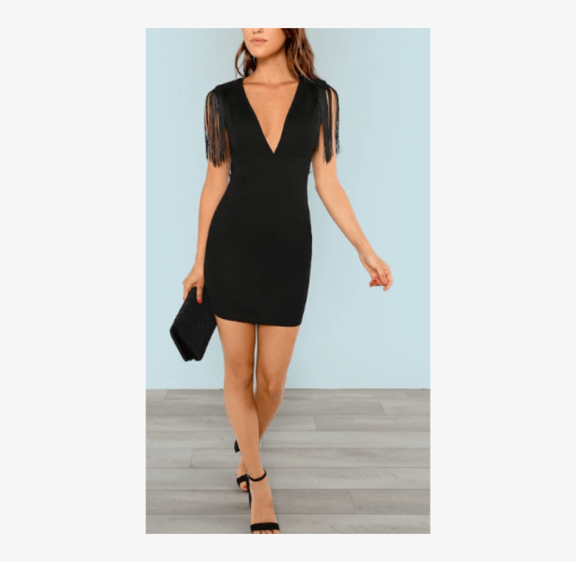 Black Sabbath Fringe Dress - Dress, transparent png