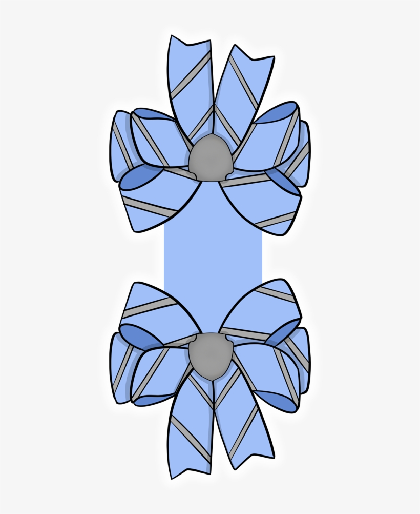 Pastel Ravenclaw Blue Bow Magnetic Bookmark, transparent png