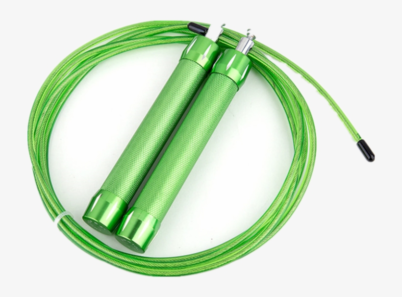 Adjustable Jump Rope With Aluminum Handle - Wire, transparent png