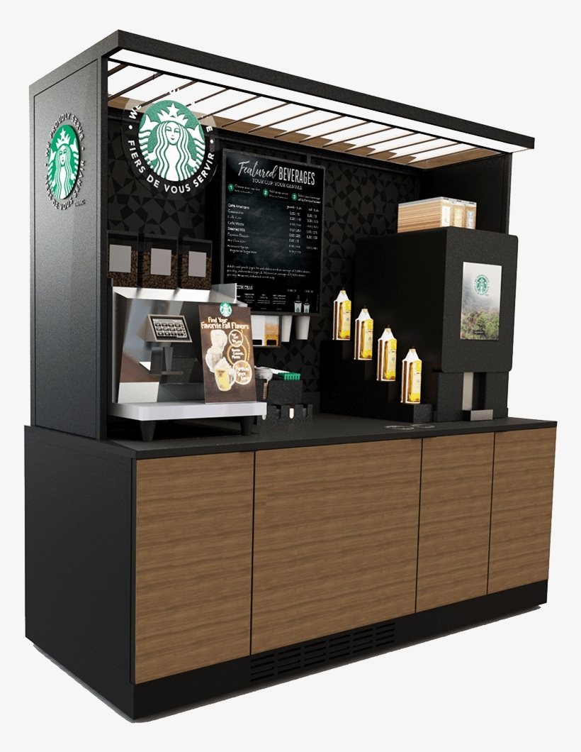 Premium Self Serve Kiosk Starbucks Self Service Kiosk 788x1022 PNG