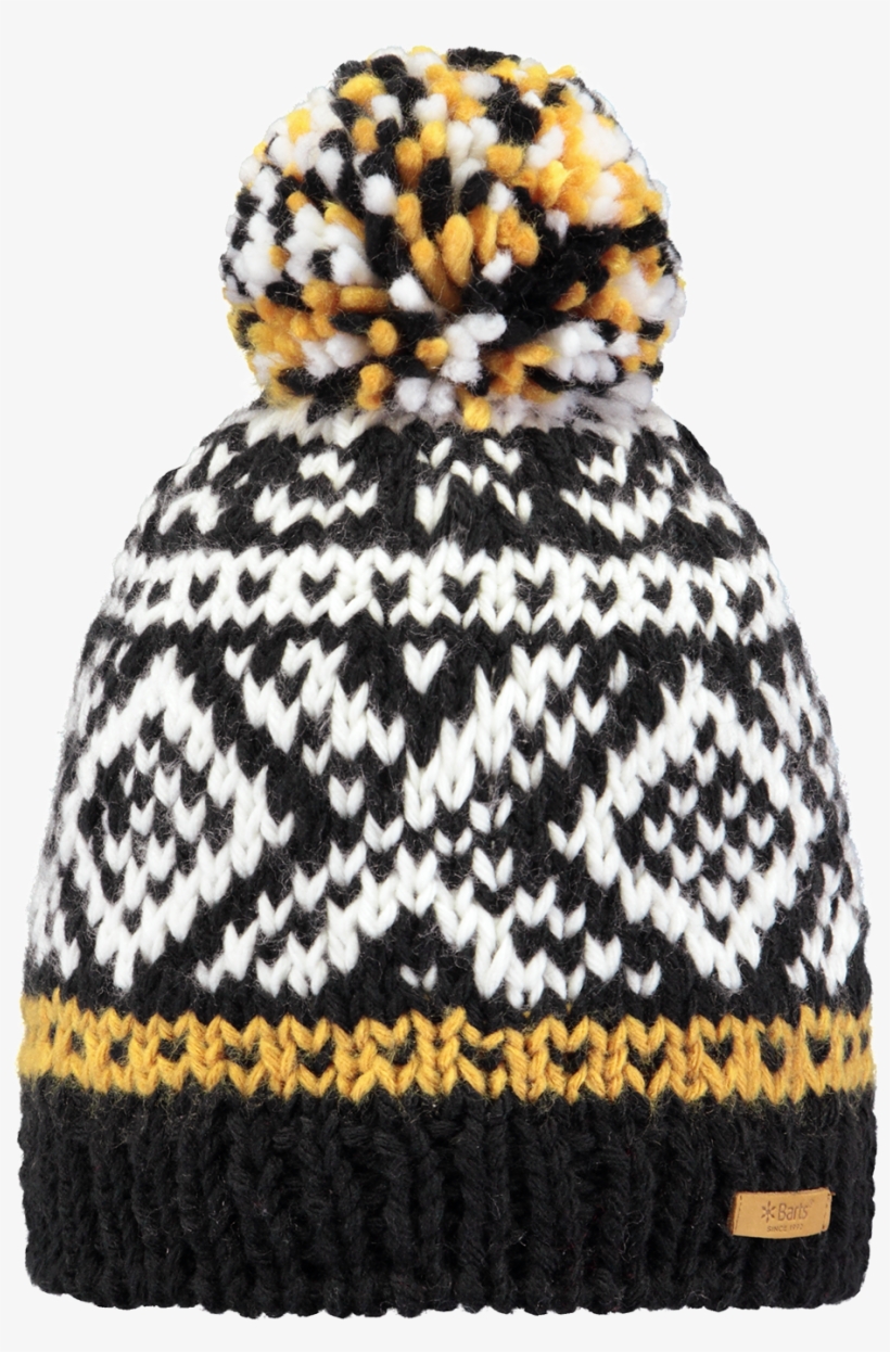 Log Cabin Beanie - Bobble Hat, transparent png