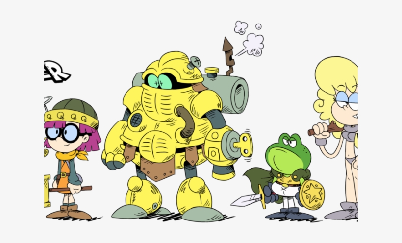 Chrono Trigger Clipart Trigger Marle - Loud House Art Style, transparent png