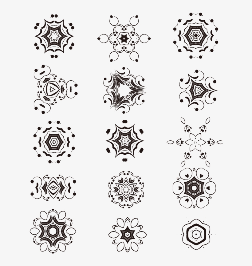 Free Unique Decorative Vector - Circle, transparent png