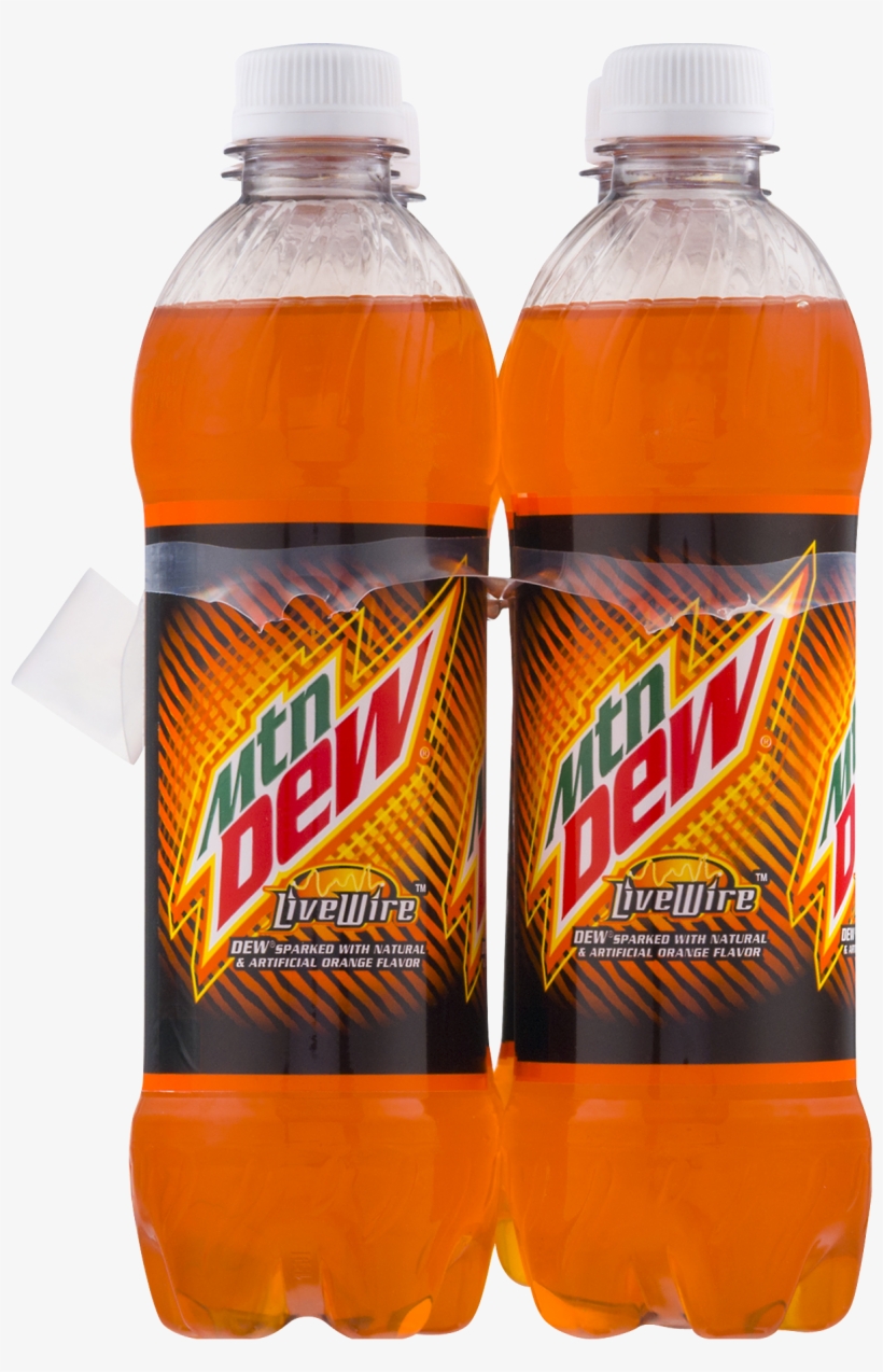 Mountain Dew 16.9 Fl Oz Bottles 6 Pack, transparent png