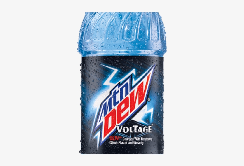 Mountain Dew Clipart - Blue Mountain Dew Bottle, transparent png