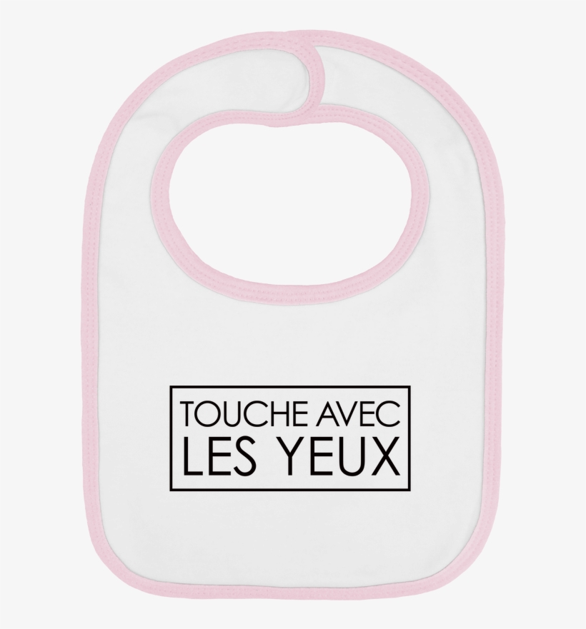 Baby Bib Plain And Contrast Touche Avec Les Yeux Par - Circle, transparent png