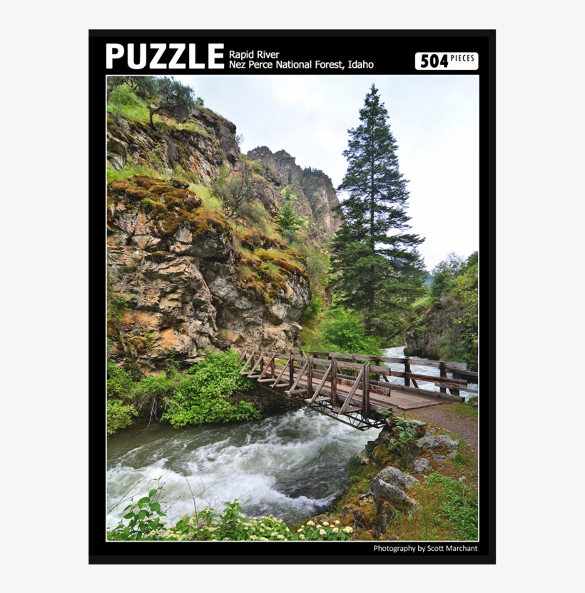 Hiking Idaho - Stream, transparent png