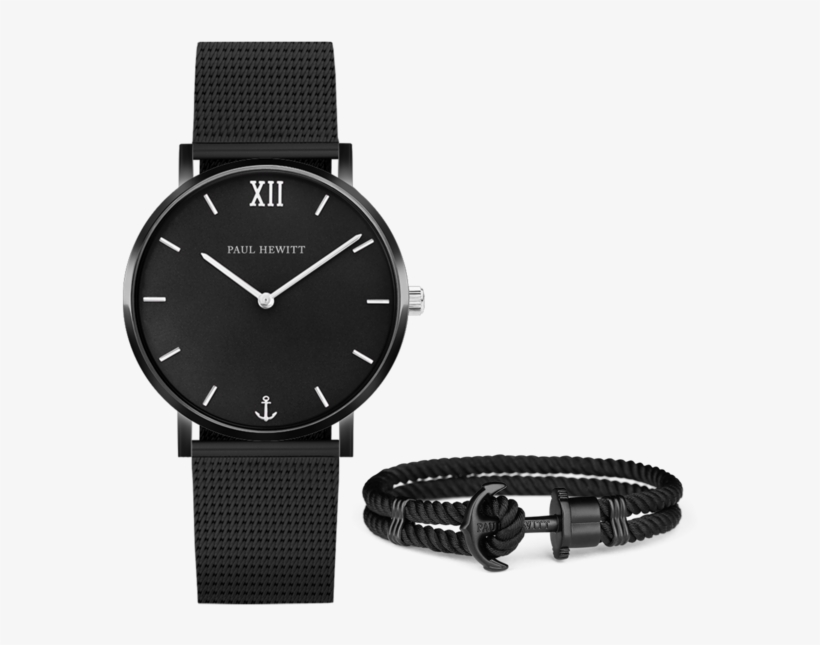 Paul Hewitt Set Sailor Black Sunray Steel & Phrep Ip - Paul Hewitt, transparent png