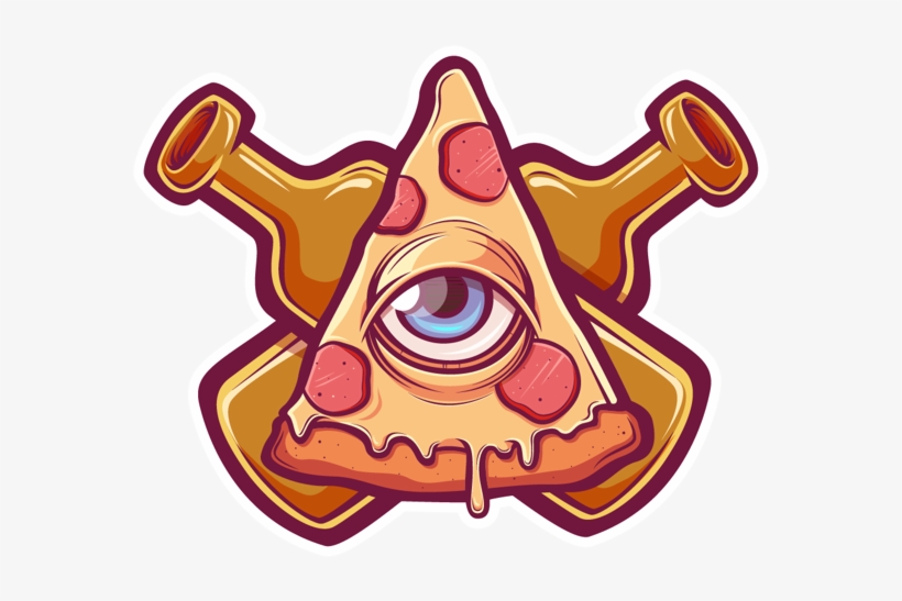 Jolly Roger On Behance Pizza Art, La Pizza, Graffiti - Pizza Jolly Roger, transparent png