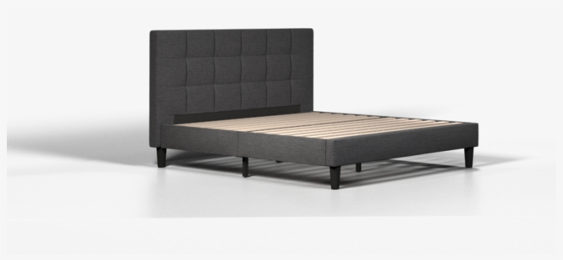 Upholstered Bed - Bed Frame, transparent png