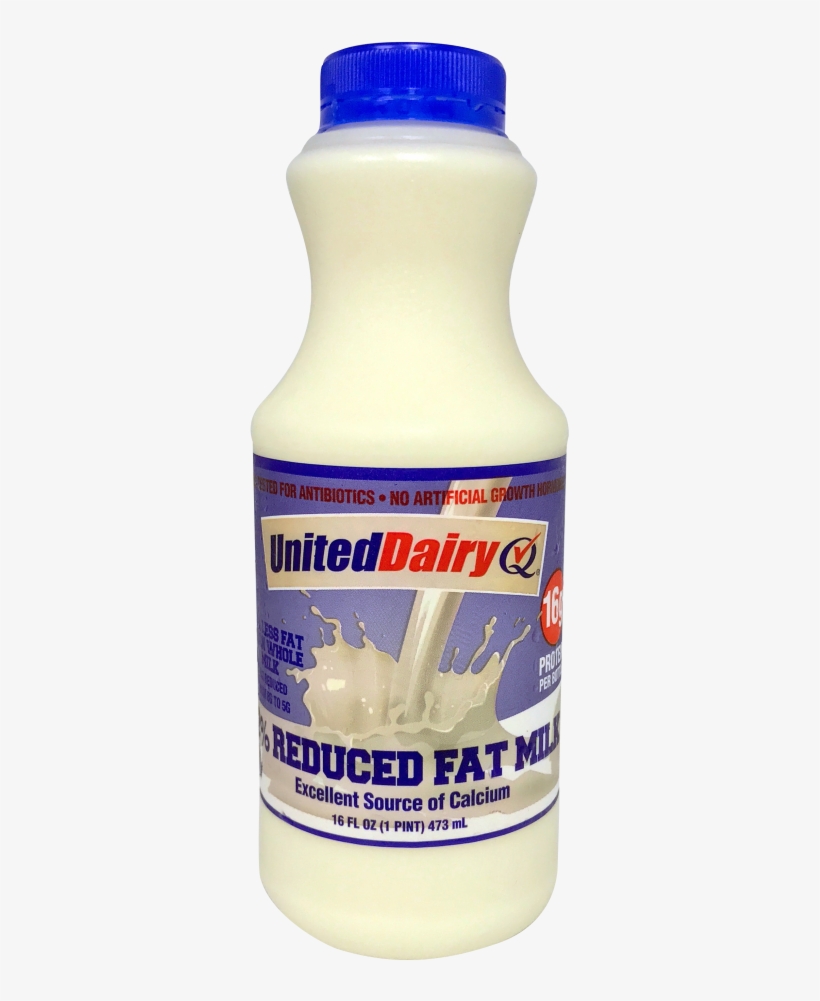 2% Reduced Fat - Bottle, transparent png
