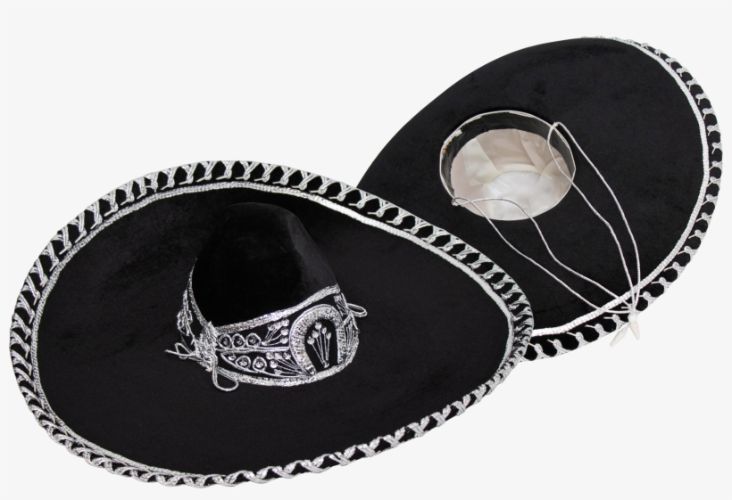 Genuine Sombrero Adult Mariachi Sombrero Charro Hat Wall Decal 48x1303 Png Download Pngkit