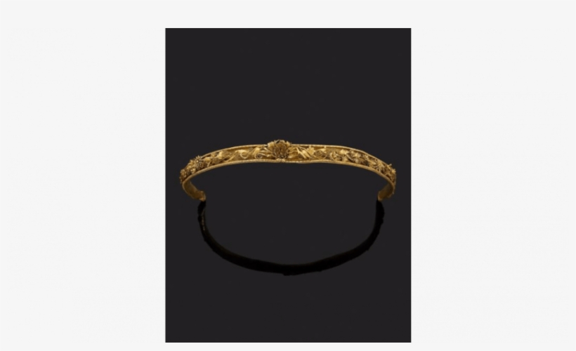 Tiara Gold Decorated Filigree Iiird Century Bc J - Bangle, transparent png