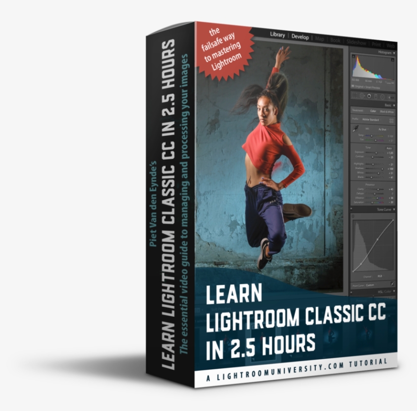 Learnlightroomclassic Boxshot - Book Cover, transparent png