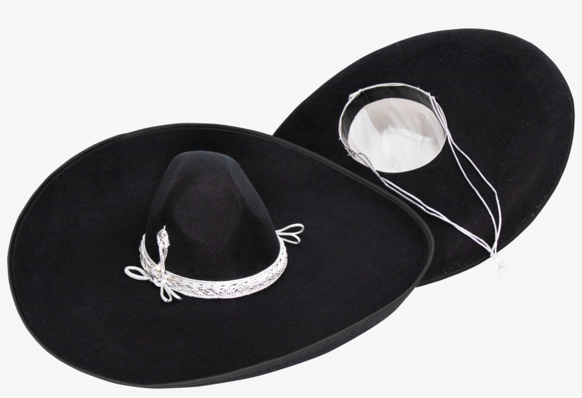 Genuine Adult Sombrero Mariachi Made In Threads West - Cowboy Hat, transparent png