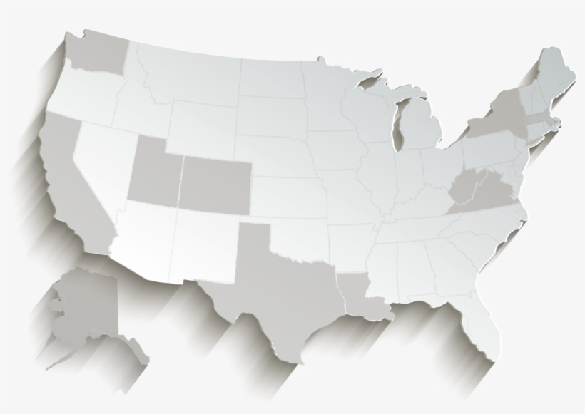 New Orleans, La - Map Of The Usa, transparent png