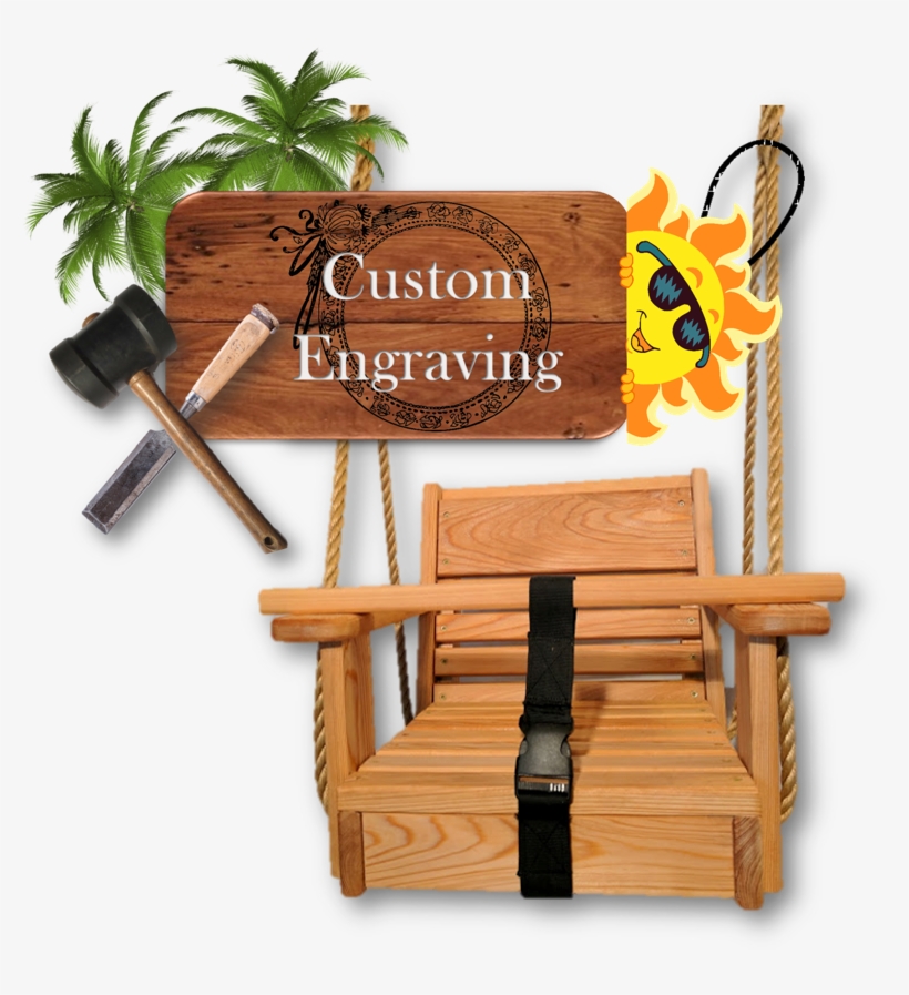 Cypress Toddler Swing/13 Inch Wide Seat - Palm Tree Clip Art, transparent png