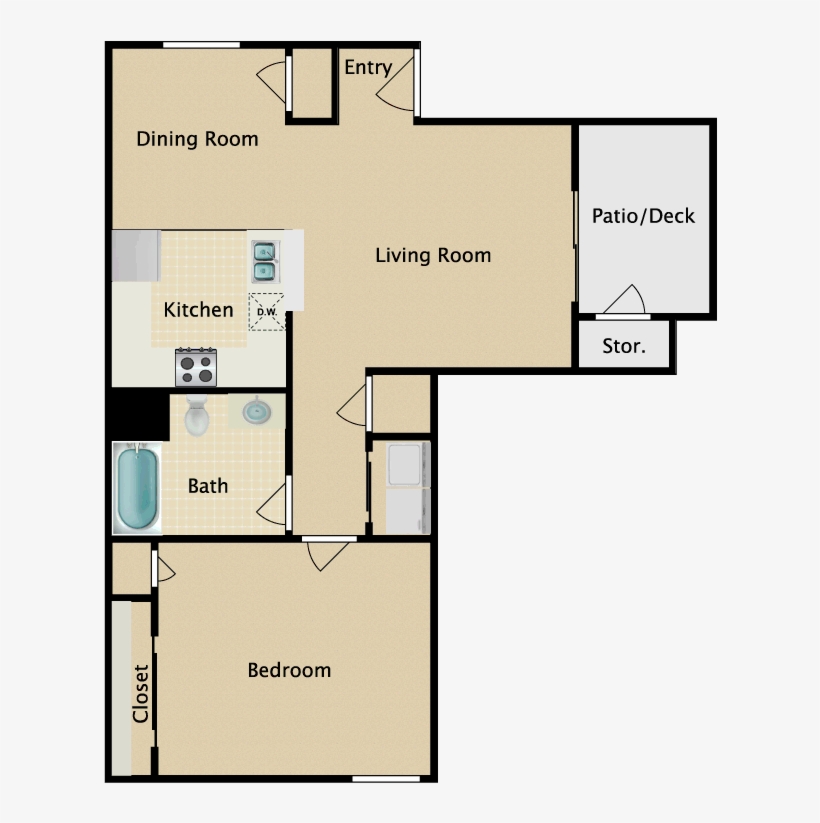 Furnish This Floor Plan - Floor Plan, transparent png