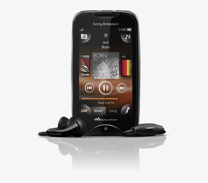 Shijia Black Chrome Front Hs Scr3 1 - Sony Ericsson Mix Walkman, transparent png