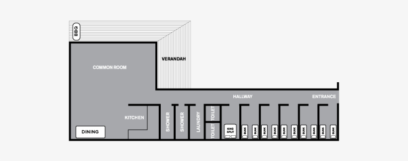 Jindabyne's Margin Lodge - Diagram, transparent png