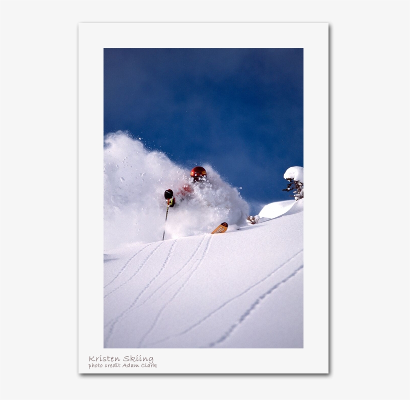 Kristen Ulmer Skiing - Skier Turns, transparent png