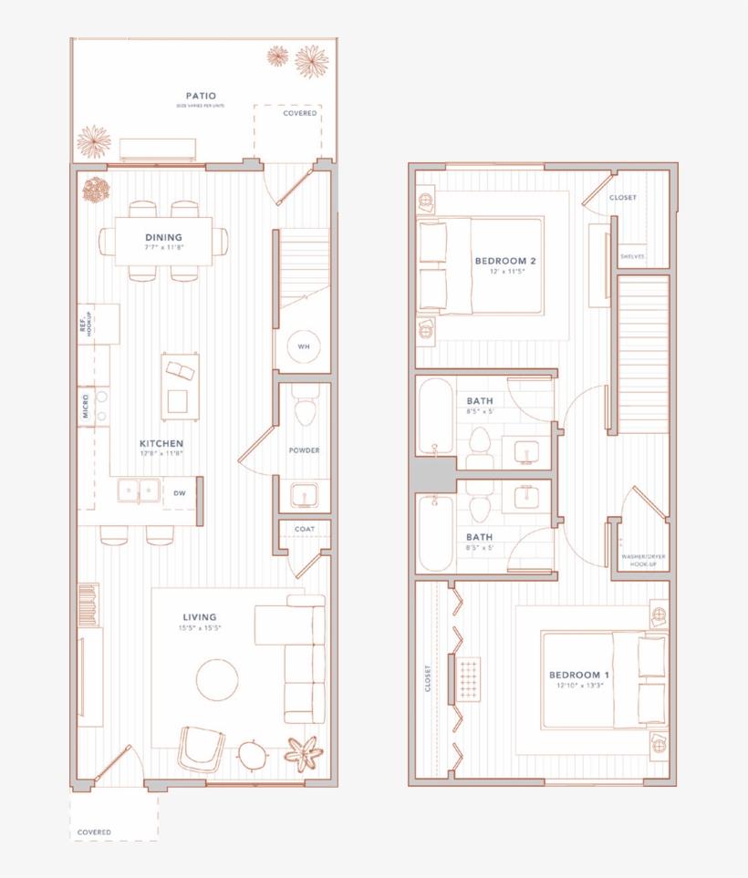 Cooper-floorplan - Floor Plan, transparent png
