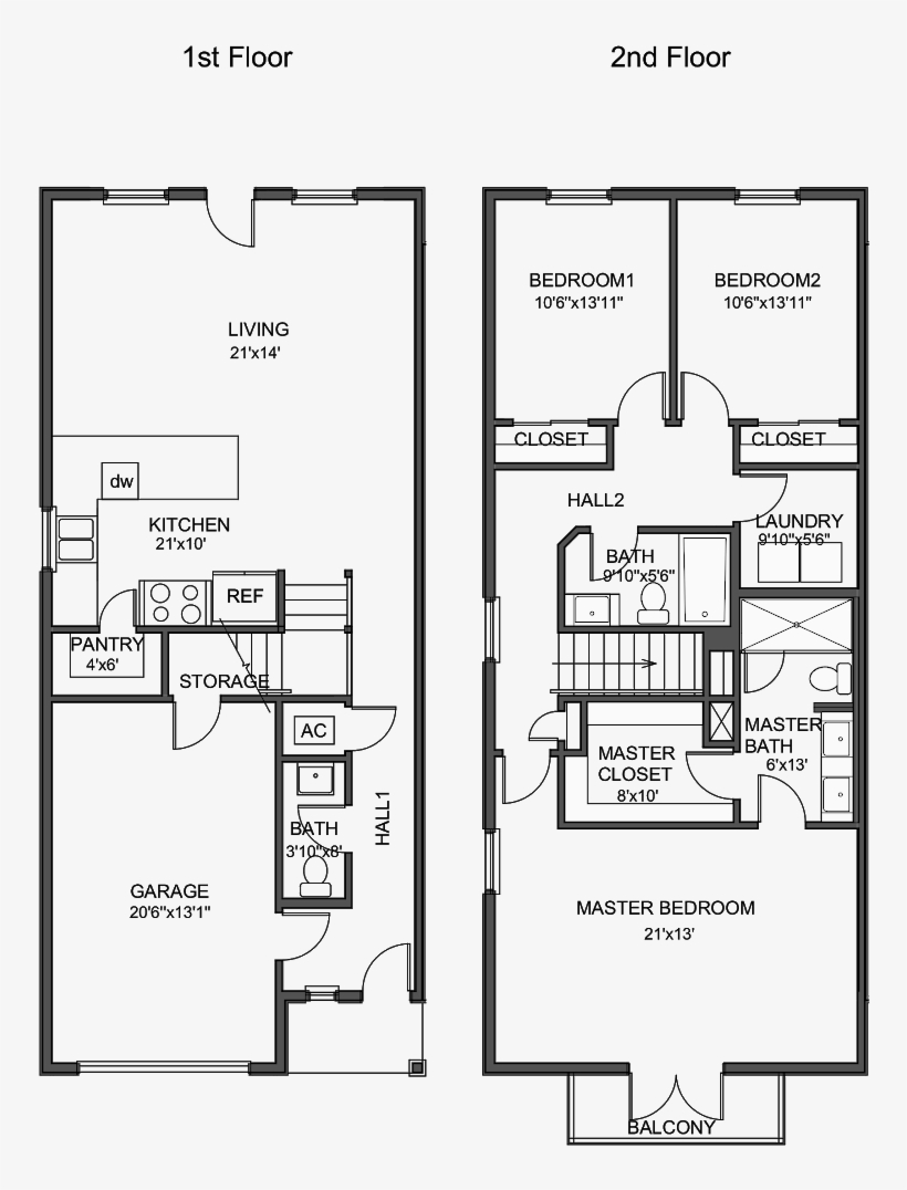 Grand Oak Raw Floorplan - Floor Plan, transparent png
