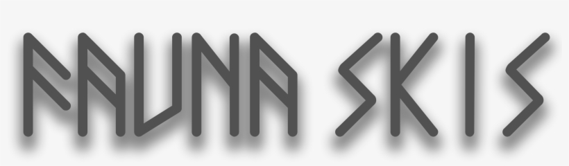 Fauna Skis - Monochrome, transparent png