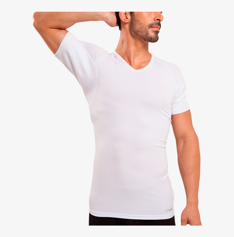 V-neck Micro Modal Sweat Proof Undershirt - Under Shirt, transparent png