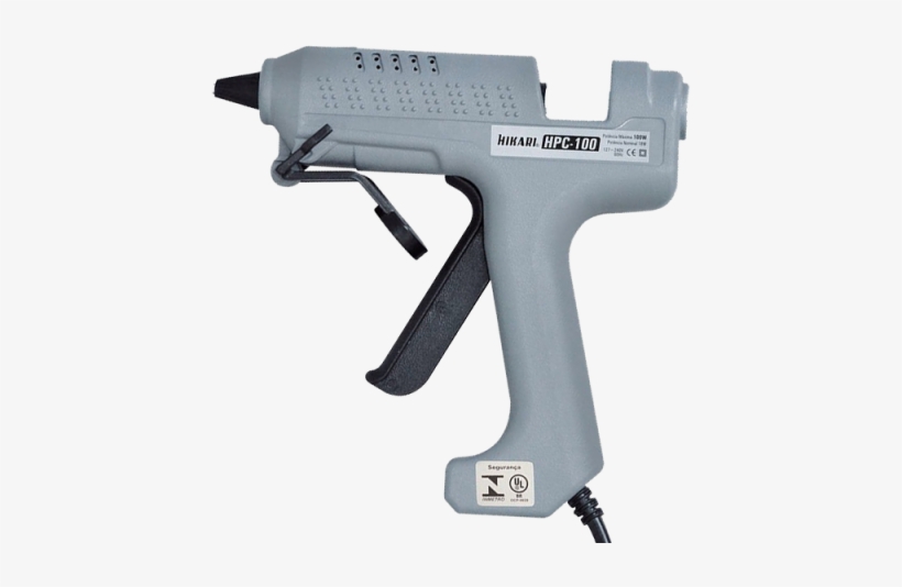 Pistola De Cola Quente Hikari - Adhesive, transparent png