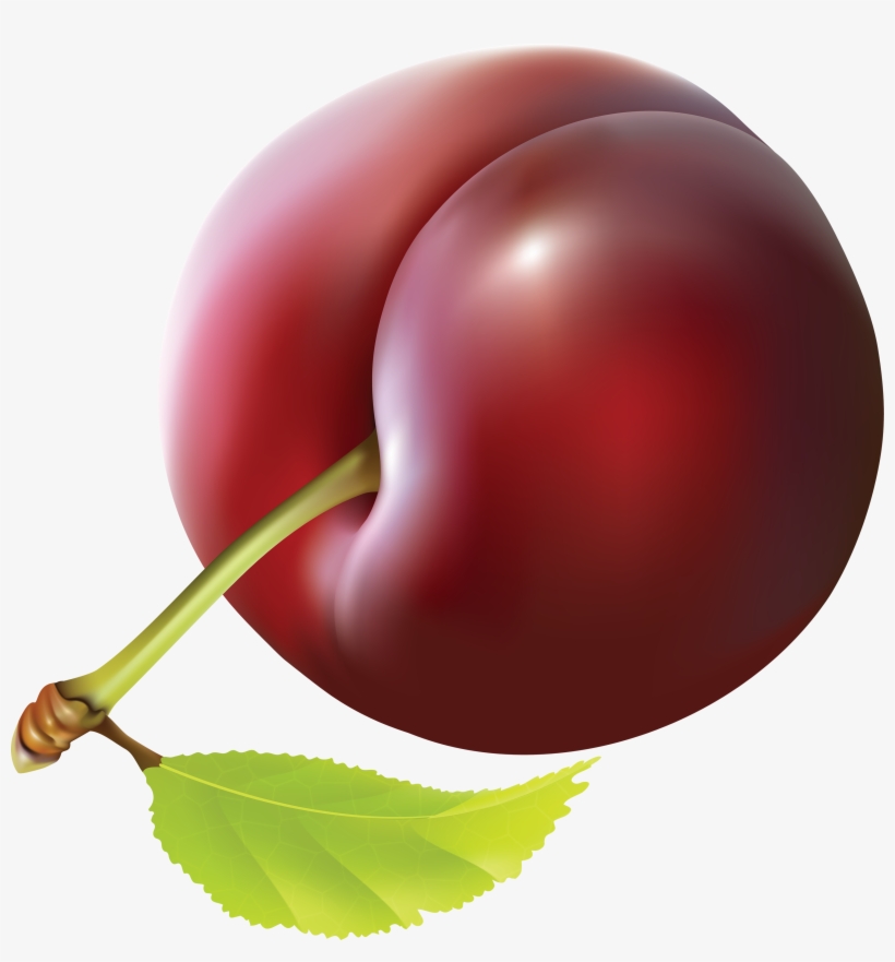 Plum - Clip Art Plum, transparent png