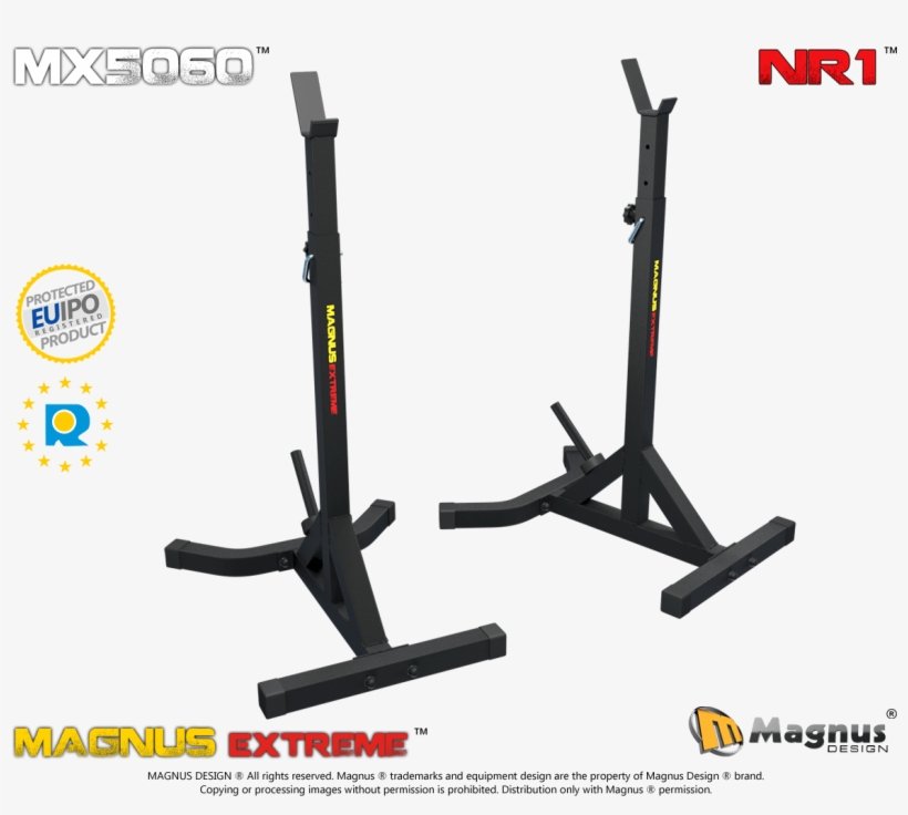 Squat Stands Magnus - Magnus Mx5060, transparent png