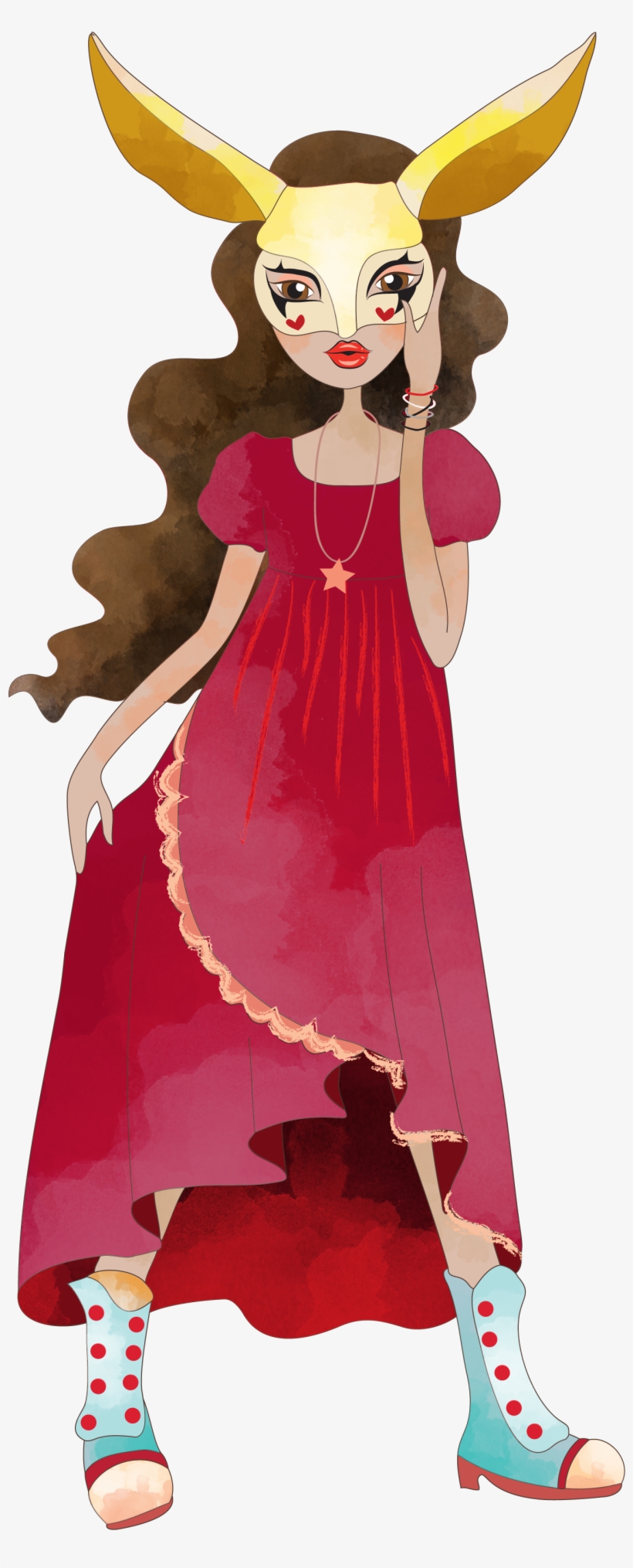 Pin By Besos From Lola, Llc On Fashion Sketches - Illustration, transparent png