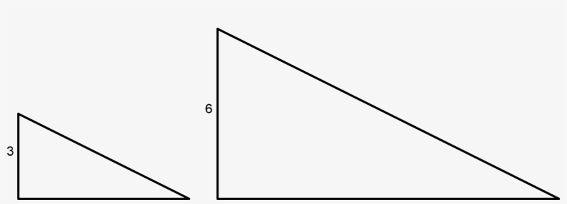 Small Triangle Has A Height Of - Black-and-white, transparent png