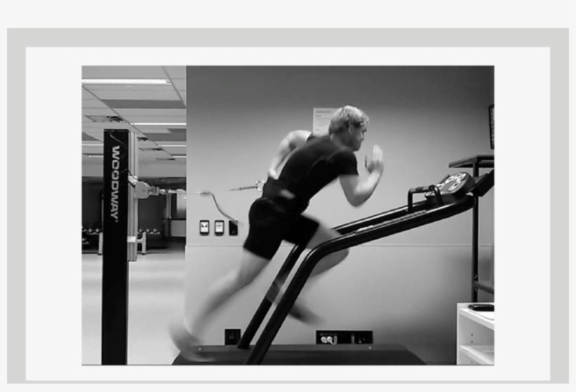 Image Of Sprint Trial On The Nonmotorized Treadmill - Treadmill Sprint, transparent png